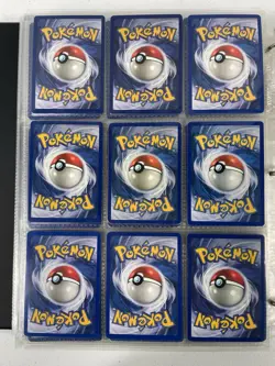 Pokemon Card Collection VTG Binder Lot Holo Rare WoTC Delta Feraligatr Squirtle - Image 4
