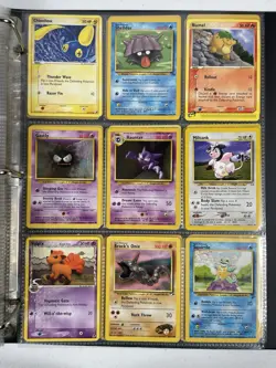 Pokemon Card Collection VTG Binder Lot Holo Rare WoTC Delta Feraligatr Squirtle - Image 5