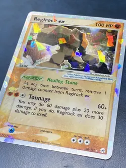 Regirock ex 98/101 - Ultra Rare Holo Pokemon Card (EX Hidden Legends, 2004) - Image 1