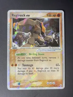 Pokemon - Regirock Ex 98/101 Hidden Legends Cracked Ice Holo - HP - Image 2