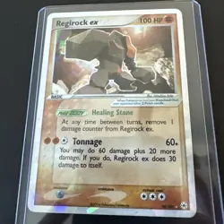 Pokemon Regirock ex - Ultra Rare Ice Holo - 98/101 - 2004 Hidden Legends - NM - Image 2