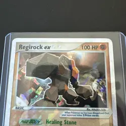 Pokemon Regirock ex - Ultra Rare Ice Holo - 98/101 - 2004 Hidden Legends - NM - Image 3