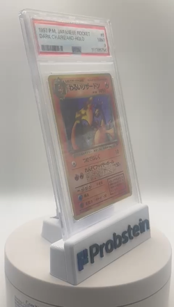 1997 POKEMON JAPANESE ROCKET #6 DARK CHARIZARD-HOLO PSA 9 MINT - Image 2