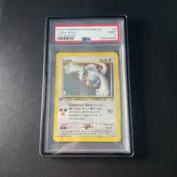 2000 POKEMON NEO GENESIS 1ST EDITION #9 LUGIA-HOLO PSA 9 CLEAN - Image 3