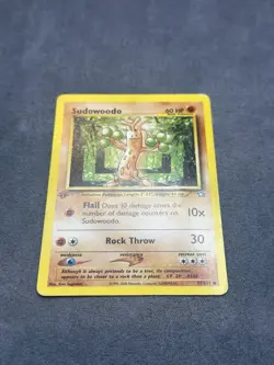 Pokemon TCG Sudowoodo 77/111 1st Edition Neo Genesis Set - Image 4