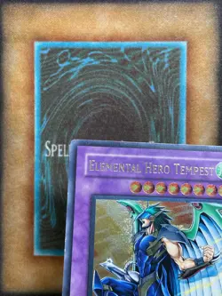 Yugioh Elemental Hero Tempest EEN-EN034 Ultimate Rare 1st Edition VLP - Image 3