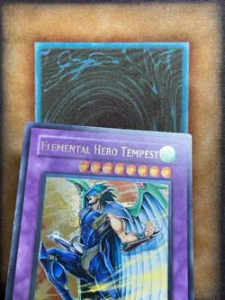 Yugioh Elemental Hero Tempest EEN-EN034 Ultimate Rare 1st Edition VLP - Image 4