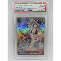 PSA 10 Aquila Weiss Schwarz Azur Lane AZL/S102-E085SP SP English GEM MT - Image 1