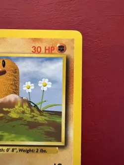 Diglett 47/102 Fighting Symbol Error Base Unlimited Pokemon Card NM - Image 3