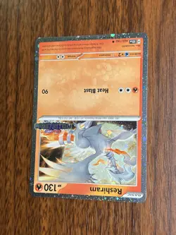 Reshiram 022/142 STELLAR CROWN STAMP COSMOS HOLO FOIL Pokemon STAMPED English - Image 2