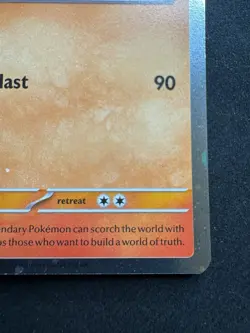Reshiram 022/142 Stellar Crown Stamped Cosmos Holo Promo Pokemon Card NM - Image 5