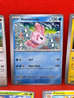 Pokemon TCG Cards Lot Of 5 Minor Error Miscut OC 2023 - Image 3