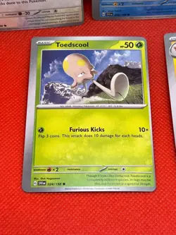 Pokemon TCG Cards Lot Of 5 Minor Error Miscut OC 2023 - Image 5