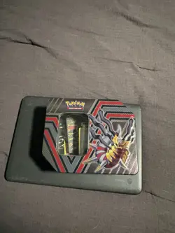 Pokemon TCG Hidden Potential Tin Giratina V Foil Card Lot w/ Dice and 168 cards - Image 1