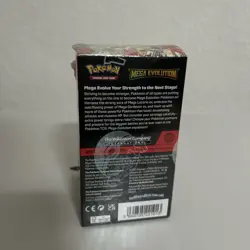 Pokemon Card Half Booster Box Mega Evolution Sealed English Brand New - Image 3