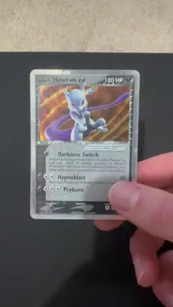Rocket’s Mewtwo ex 99/109 Holo - Team Rocket Returns - (LP) Pokemon Card - Image 2