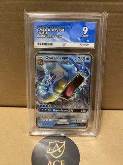 Gyarados GX SM212 Sun & Moon Black Star Promo Card Hidden Fates Tin - Ace 9 - Image 1