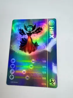 Activision Skylanders Giants NINJINI & HEX Lightcore Character Card 2012 - Image 3