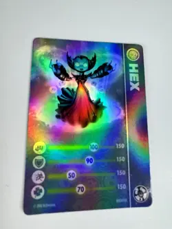 Activision Skylanders Giants NINJINI & HEX Lightcore Character Card 2012 - Image 5