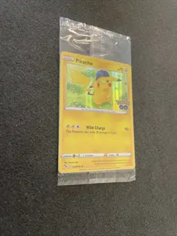 Pokemon/Pokemon GO Prerelease Pikachu Holo Foil Promo Card #028/078 Sealed - Image 3