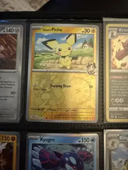 Pokemon Card Lot Near Mint Condition Different Sets From Various Years w/Kyogre - Image 4