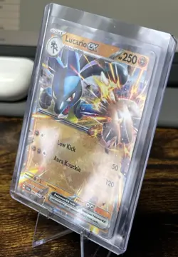 Pokemon TCG Lucario EX Holo Rare Card Hp 250 082/142 Near Mint/ Mint - Image 2