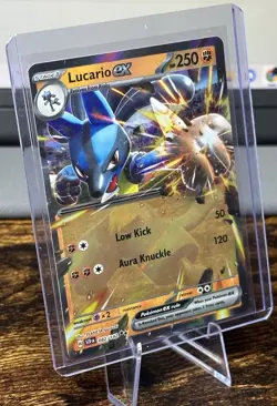 Pokemon TCG Lucario EX Holo Rare Card Hp 250 082/142 Near Mint/ Mint - Image 3