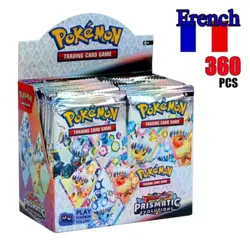 Pokemon French Booster Box Scarlet & Violet Prismatic Evolutions 151 360 Cards - Image 1
