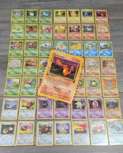 49× WOTC Pokemon Cards Vintage Bundle | Incl. 1st Edition Charmander | NM-LP - Image 1