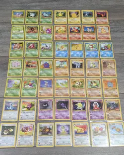 49× WOTC Pokemon Cards Vintage Bundle | Incl. 1st Edition Charmander | NM-LP - Image 2