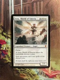 Iona, Shield of Emeria - LP MTG Zendikar - Image 1