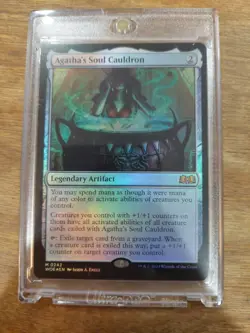 Agatha's Soul Cauldron NM #242 Promo Pack: Wilds of Eldraine MTG - Image 1