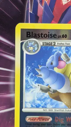 Pokemon TCG 2009 Blastoise Platinum Reverse Holo Rare Card 2/127 - Image 4