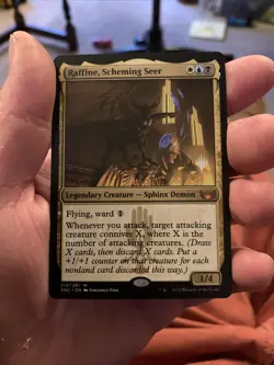 Raffine, Scheming Seer ~ Streets of New Capenna [ NearMint ] [ Magic MTG ] - Image 1