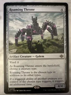 Roaming Throne The Lost Caverns of Ixalan Regular - Image 1