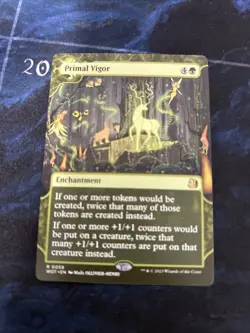 Primal Vigor Wilds of Eldraine: Enchanting Tales Regular NM-M Unplayed - Image 1