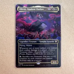 Olivia, Opulent Outlaw (Borderless) - Commander: Outlaws of Thunder Junction #2 - Image 1