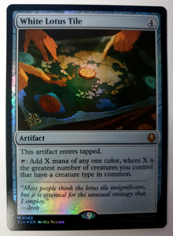 White Lotus Tile - FOIL Promo Mythic - MTG Avatar The Last Airbender - 0262 NM - Image 1