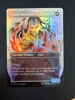 The Legend of Yangchen (BORDERLESS FOIL) - Avatar (MTG) NM - Image 2
