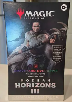 1x Commander Deck Modern Horizons 3 Graveyard Overdrive Magic The Gathering MTG - Image 1