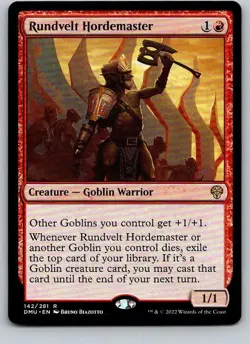 Rundvelt Hordemaster Dominaria United Regular - Image 1