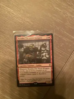 🔮 MTG: Krenko, Tin Street Kingpin War of the Spark Regular - Image 1