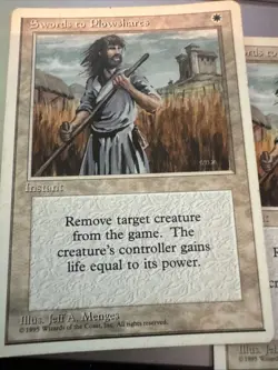 Swords to Plowshares MTG Core Set 4th Edition Regular - Image 1