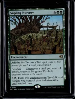 Sapling Nursery - 192 - Foil - ECL - NM - MTG Magic the Gathering - Image 1