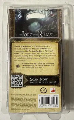 The Lord of the Rings LCG Return to Mirkwood Shadows of Mirkwood Card Game 9781616611064 - Image 2