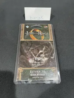 RETURN TO MIRKWOOD AP - NEW, SEALED, UNOPENED Lord of the Rings LCG Card Game - Image 1