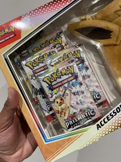 Pokemon TCG Scarlet & Violet Prismatic Evolutions Eevee Accessory Pouch SEALED ✅ - Image 3