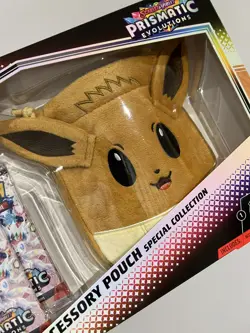 Pokemon TCG Scarlet & Violet Prismatic Evolutions Eevee Accessory Pouch SEALED ✅ - Image 4