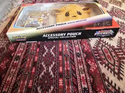 Pokemon TCG Scarlet & Violet Prismatic Evolutions Eevee Accessory Pouch SEALED - Image 2