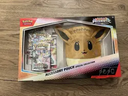 Pokemon TCG Scarlet & Violet Prismatic Evolutions Eevee Accessory Pouch -SEALED✅ - Image 1